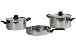 Set De Casseroles En Acier Inoxydable 5 Pcs. Berger