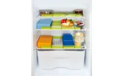 Purvario By Dörr Rail De Rangement Pour Réfrigérateurs Set De 8 Anthracite / Gris Clair