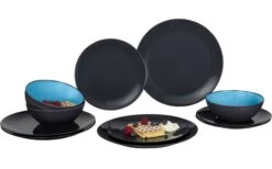 Set De Vaisselle En Mélamine Gimex Grey-Line 12 Pcs.