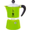 Bialetti Cafetière Espresso Rainbow Vert 3 Tasses 150 Ml