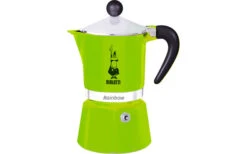 Bialetti Cafetière Espresso Rainbow Vert 3 Tasses 150 Ml