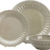 Flamefield Amalfi Set De Vaisselle 12 Pcs. Sable