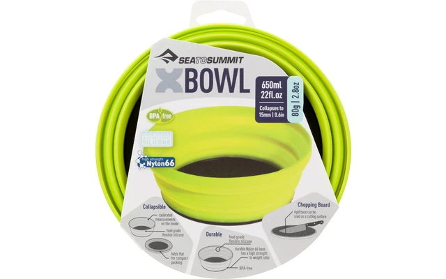 Sea To Summit X-Bowl Bol Pliable 650 Ml Rust – Image 2