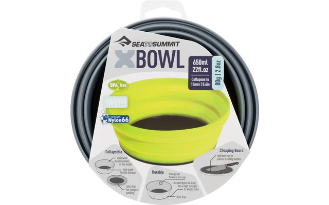 Sea To Summit X-Bowl Bol Pliable 650 Ml Rust – Image 5