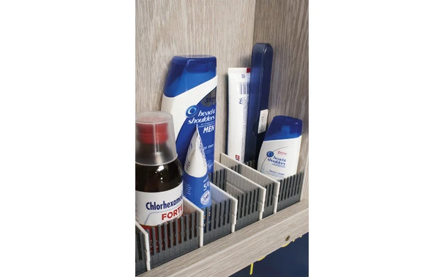 Jeu De Barres De Rangement Pour Tiroirs 8 Pièces Anthracite / Grey Purvario Pure Light Edition – Image 6