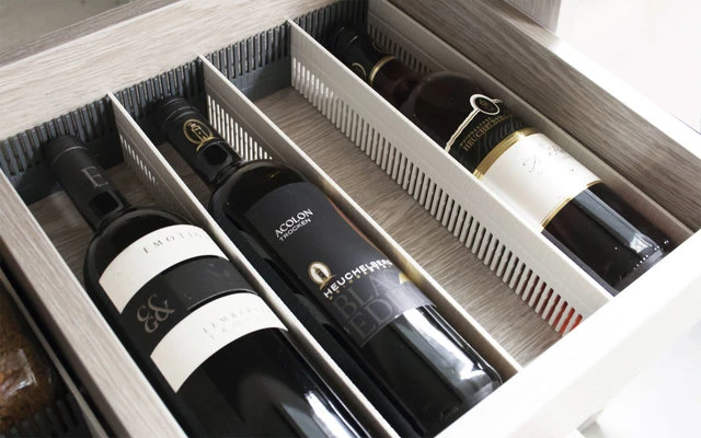 Jeu De Barres De Rangement Pour Tiroirs 8 Pièces Anthracite / Grey Purvario Pure Light Edition – Image 7