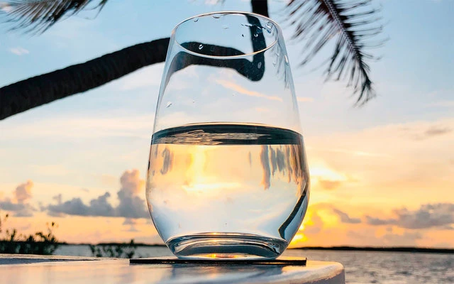 Verres En Cristal Aimantés Silwy Longdrink Avec Sous-verre 4 Pcs.