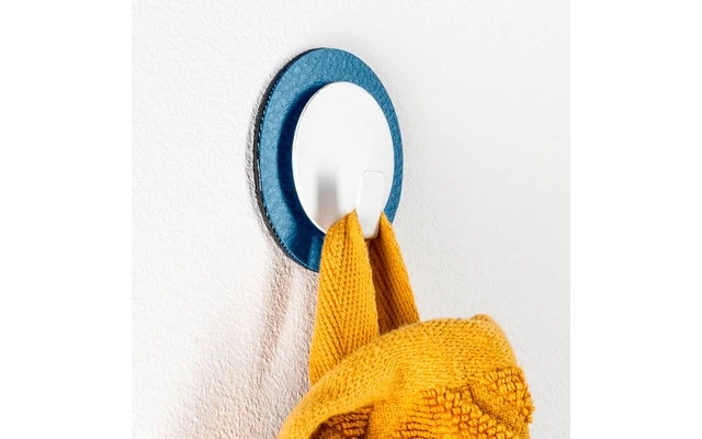 Silwy Clever Magnetic Hook Incl. Metal Nano Gel Pad 5 Cm 2 Pcs. Noir