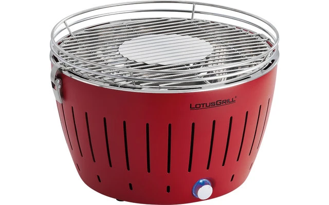 LotusGrill Grill Au Charbon De Bois Avec Sac De Transport Bleu Foncé – Image 2