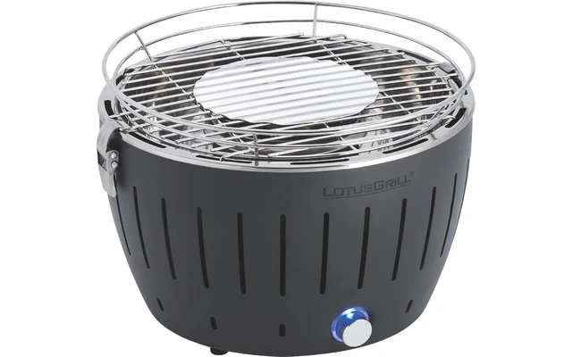 LotusGrill Grill Au Charbon De Bois Avec Sac De Transport Bleu Foncé – Image 6