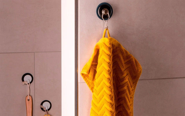 Silwy Clever Magnetic Hook Incl. Metal Nano Gel Pad 5 Cm 2 Pcs. Noir – Image 6