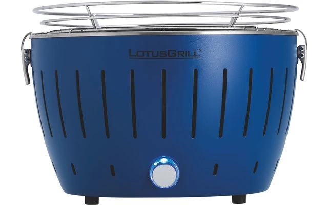 LotusGrill Grill Au Charbon De Bois Avec Sac De Transport Bleu Foncé – Image 5
