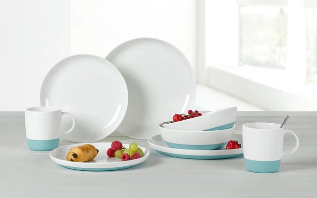 Ensemble De Vaisselle 8 Pièces Lime Berger Stone Melamin – Image 2