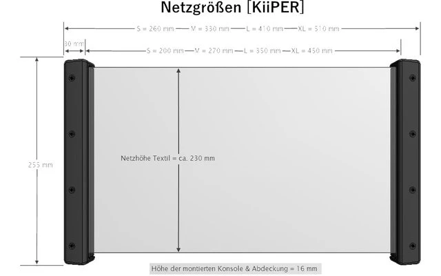 KiiPER Filet D'intérieur Set Complet M 330 X 255 Mm – Image 5