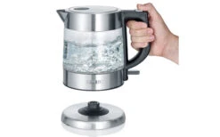 Bouilloire En Verre Severin 2200 W / 1 Litre.