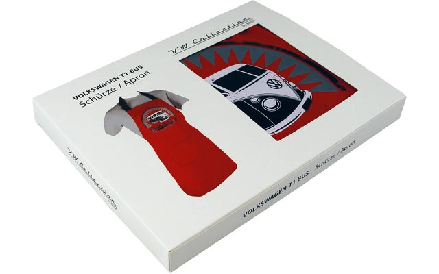 VW Collection T1 Bulli Tablier De Cuisine Noir – Image 4