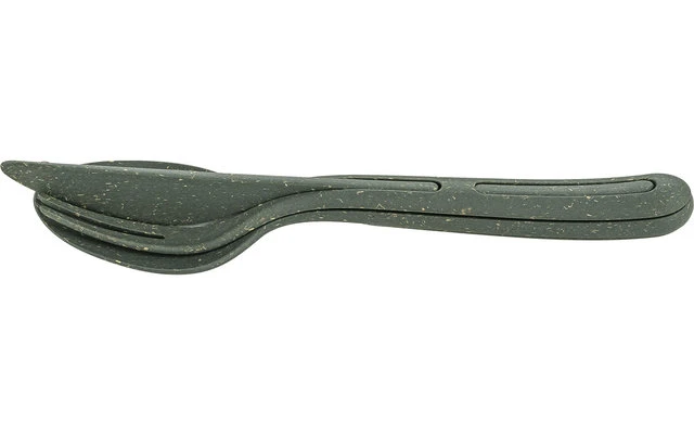 Koziol KLIKK Set De Couverts 3 Pcs. Vert – Image 3