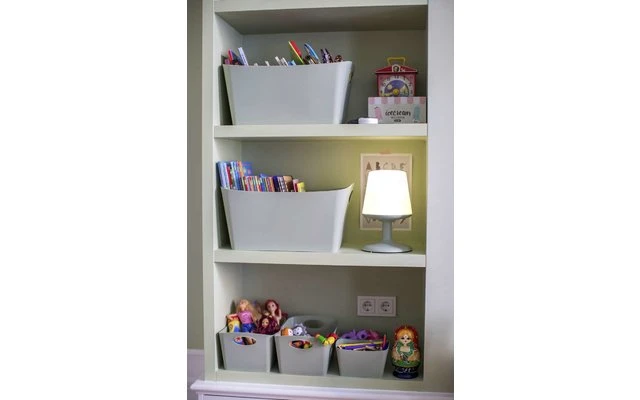 Koziol BOXXX M Boîte De Rangement 3,5 Litres Recycled Grey – Image 2