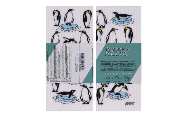 GroovyGoods Chiffon éponge écologique 20 X 17 Cm Avocat – Image 3