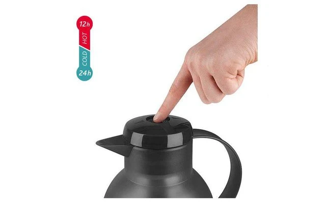 Emsa Pichet Isolant Samba 1 Litre Bleu Glacé Translucide – Image 6