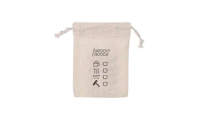 GroovyGoods Sacs à Fermeture Pour Nettoyants Solides 14 X 10 Cm