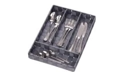 Panier à Couverts Wenko Adria Gris