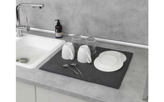 Tapis D'égouttement Microfibre Miko Gris Wenko – Image 6