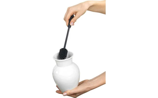 Brosse à Vaisselle Wenko En Silicone 25 Cm Gris