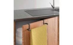 Metaltex Galileo Lava Porte-serviettes Noir Mat