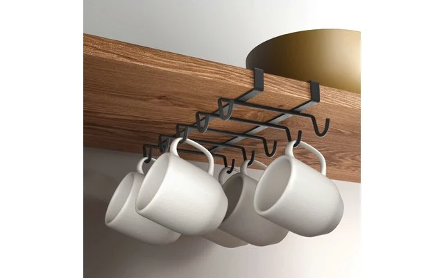 Metaltex My Mug Lava Porte-tasses/gobelets Noir Mat – Image 2