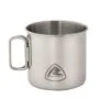 Robens Pike Steel Mug Tasse En Acier 450 Ml Argent