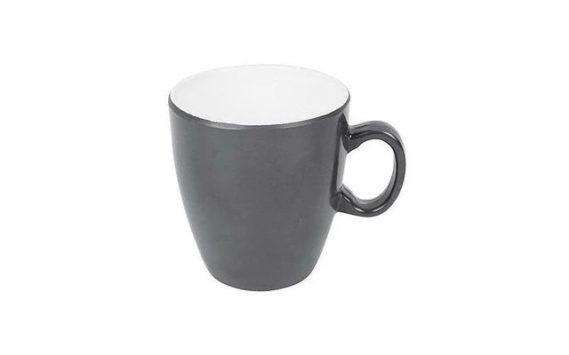 Bo-Camp Tasse Bicolore 4 Pièces Gris