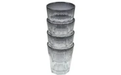 Bo-Camp Verres En Plastique 4 Pièces 200 Ml Smoke