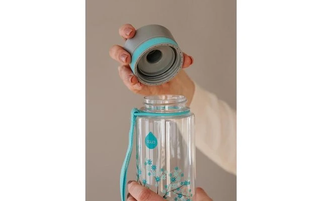 Equa Kids Bouteille D'eau Pour Enfants Mint Blossom 600 Ml – Image 6