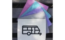 Pufz Torchon Suédois Camping-car Cerise