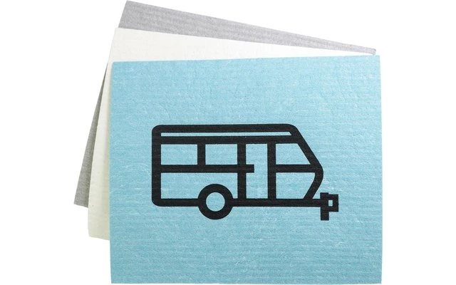 Pufz Torchon Suédois Caravane Blanc – Image 2