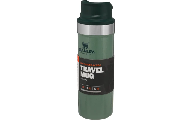 Stanley Classic Trigger Action Travel Mug 470 Ml Nightfall Bleu – Image 2