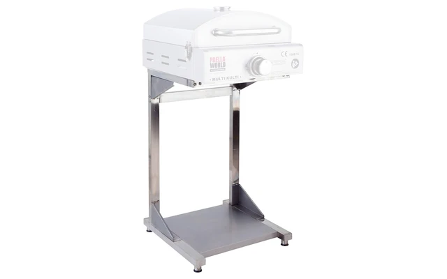 All Grill Soubassement Pour Multi Kult 43 X 42 X 83 Cm Acier Inoxydable Argenté