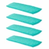 Genius Essuie-vitres Housse Microfibre 4 Pièces Turquoise
