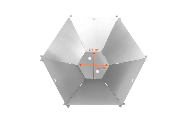 Fennek Hexagon Bol De Feu 17 Litres – Image 6