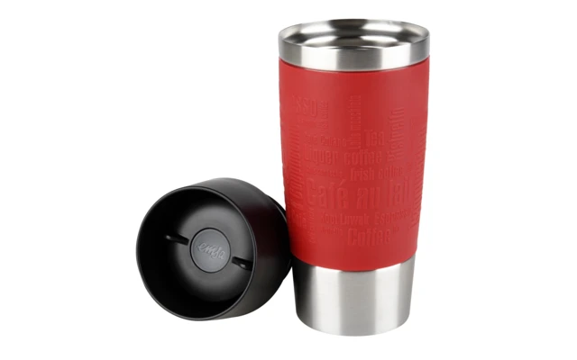 EMSA Travel Mug Gobelet Isolant Quick Press 360 Ml Rouge – Image 2
