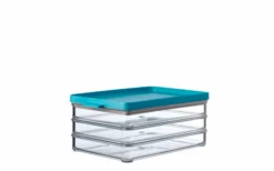 Mepal Omnia Réfrigérateur Trancheur 3 Couches 1,5 Litre Black