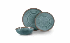 Kampa Terracotta Mélamine Set De Vaisselle 12 Pièces