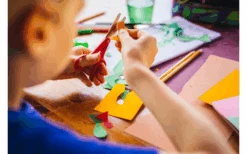 Fiskars Classic Ciseaux Arrondis Pour Enfants Gauchers 13 Cm