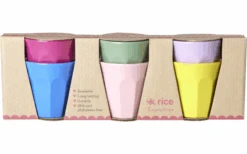 Rice Melamine Tasses à Espresso - 6 Pièces