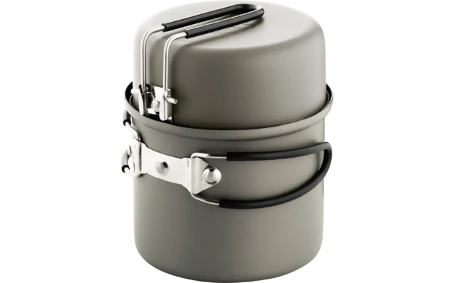 Optimus Elektra Black Edition Système De Cuisson Réchaud à Gaz Set De Cuisson 5 Pièces – Image 2