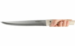 Homeys Vitt Couteau à Viande 33 Cm Beige/argenté