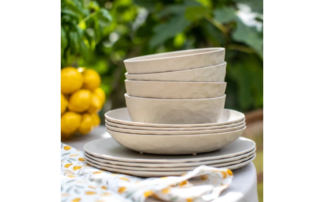 Koziol Club Plate Assiette Creuse 220 Mm Nature Leaf Green