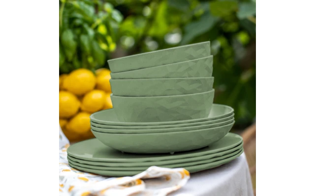 Koziol Club Plate Assiette Creuse 220 Mm Nature Leaf Green – Image 5