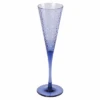Gimex Verre à Champagne Martelé Individuel Bleu Marine
